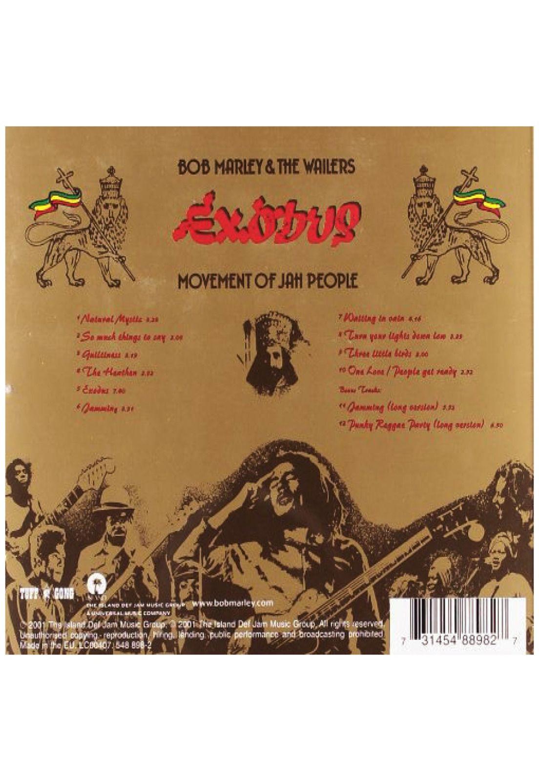 BOB MARLEY & THE WAILERS - EXODUS | CD-4