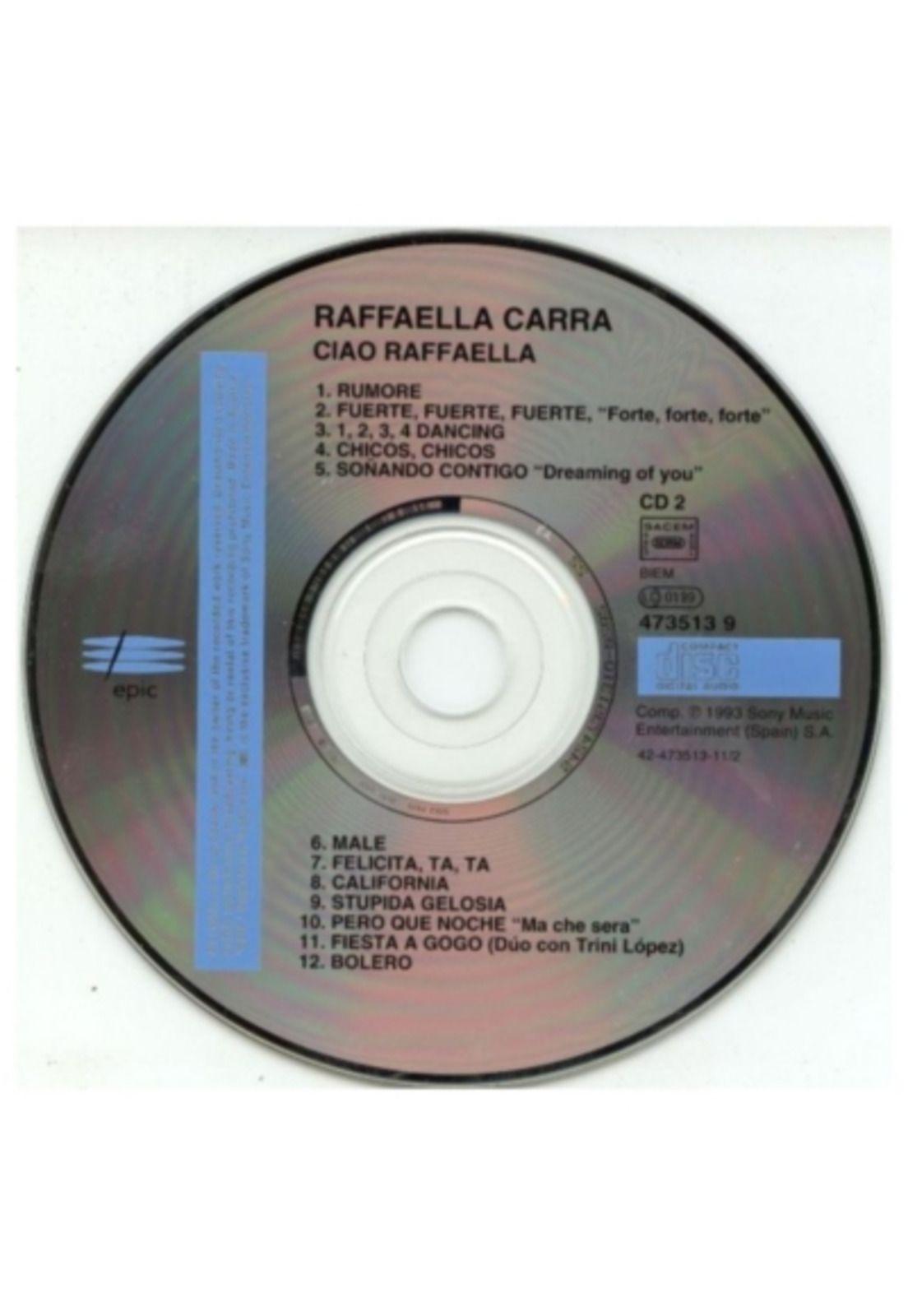 RAFFAELLA CARRA - CIAO RAFFAELLA 2CD-4