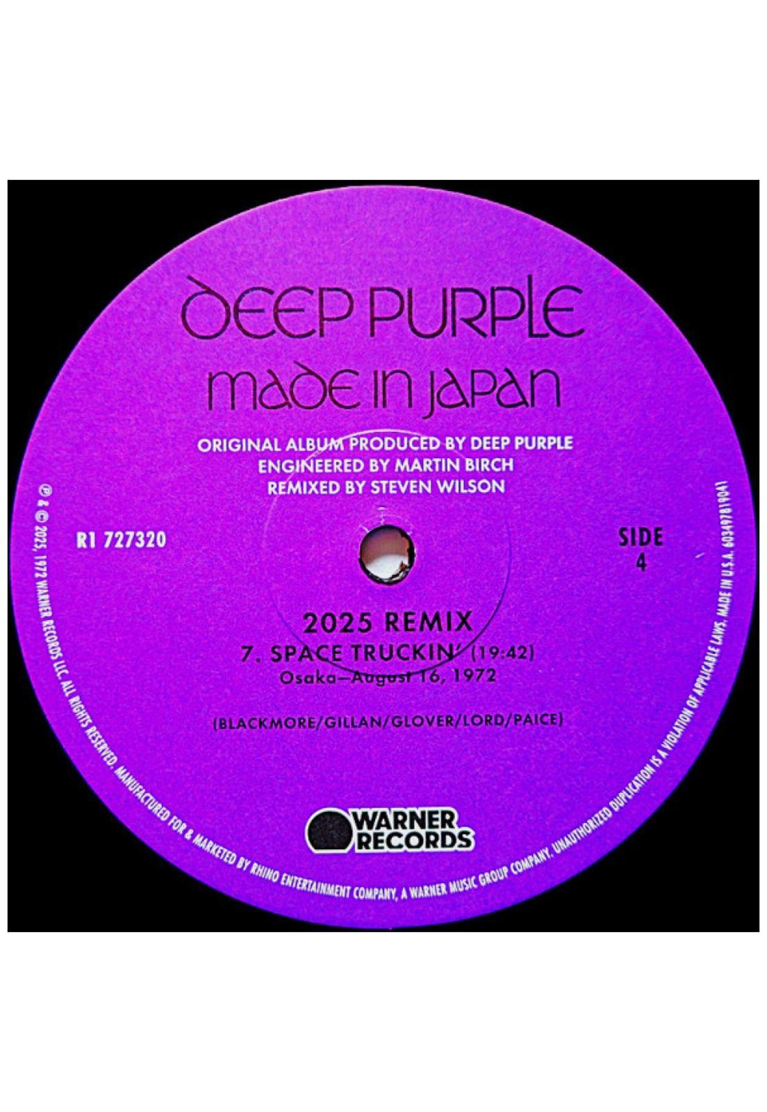 DEEP PURPLE - MADE IN JAPAN (STEVEN WILSON REMIX) (2LP) (ROCKTOBER) | VINILO-7