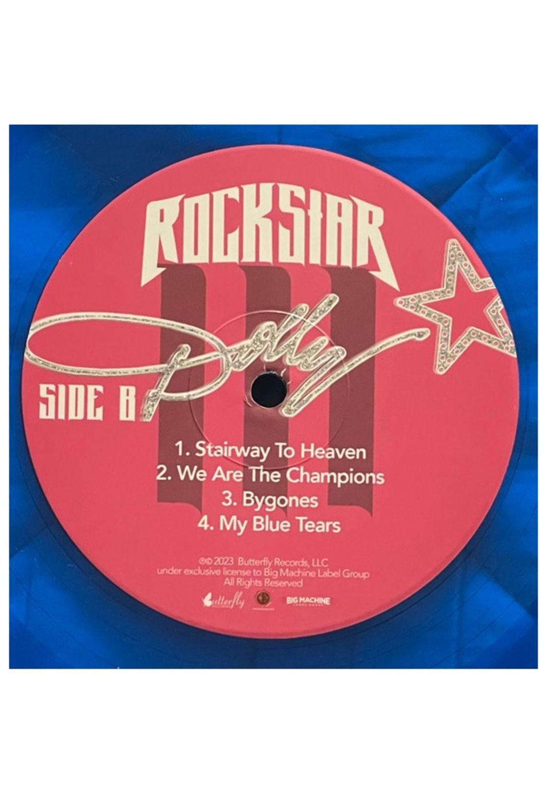 DOLLY PARTON - ROCKSTAR (4LP BOX SET) (CLEAR BLUE VINYL) | VINILO-7