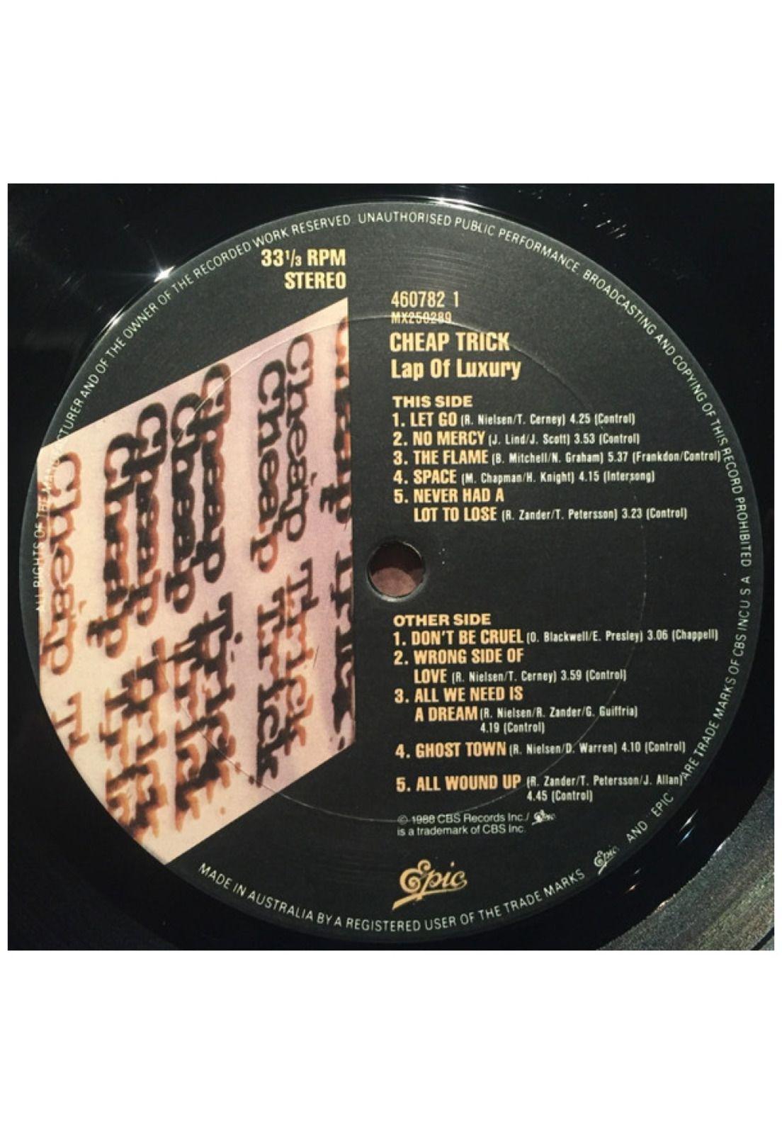 CHEAP TRICK - LAP OF LUXURY | VINILO USADO-4