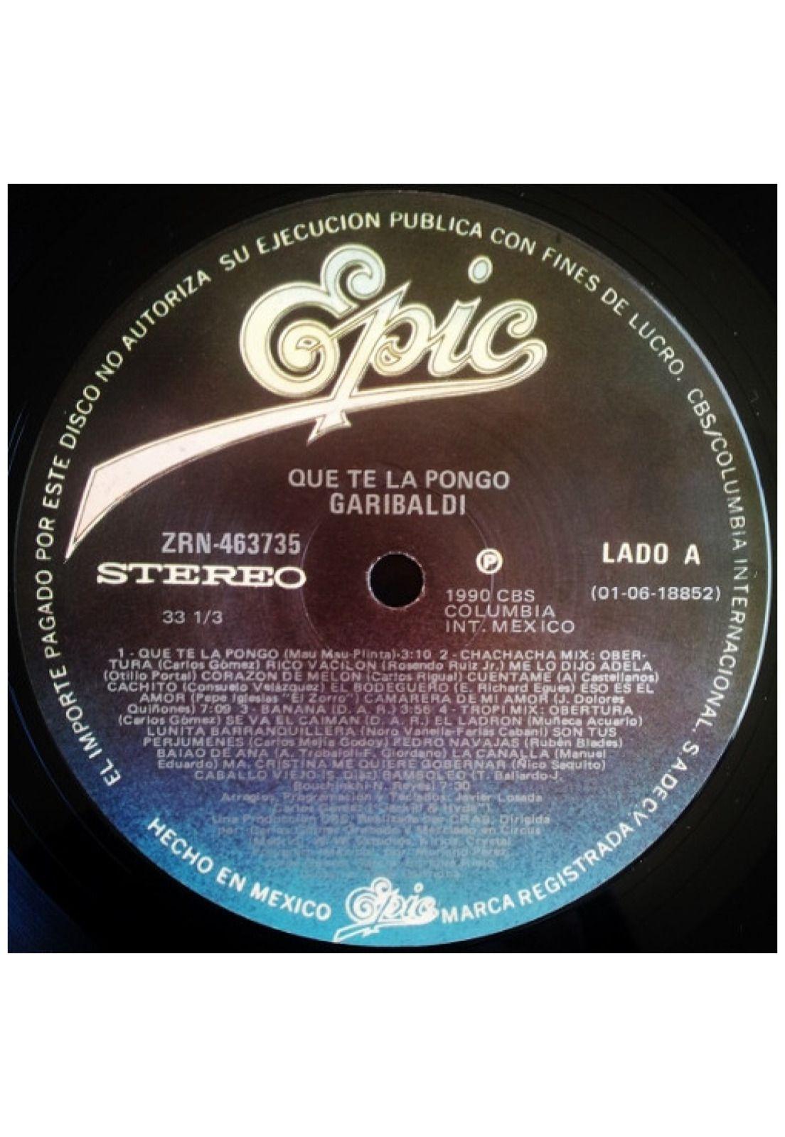 GARIBALDI - QUE TE LA PONGO | VINILO USADO-2