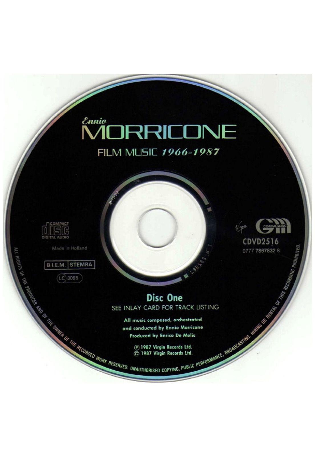 ENNIO MORRICONE - FILM MUSIC 1966-1987 (2CD) | CD-2