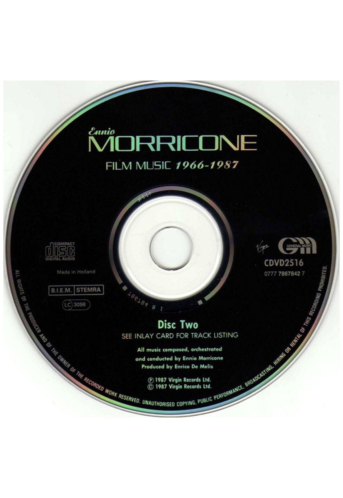 ENNIO MORRICONE - FILM MUSIC 1966-1987 (2CD) | CD-3
