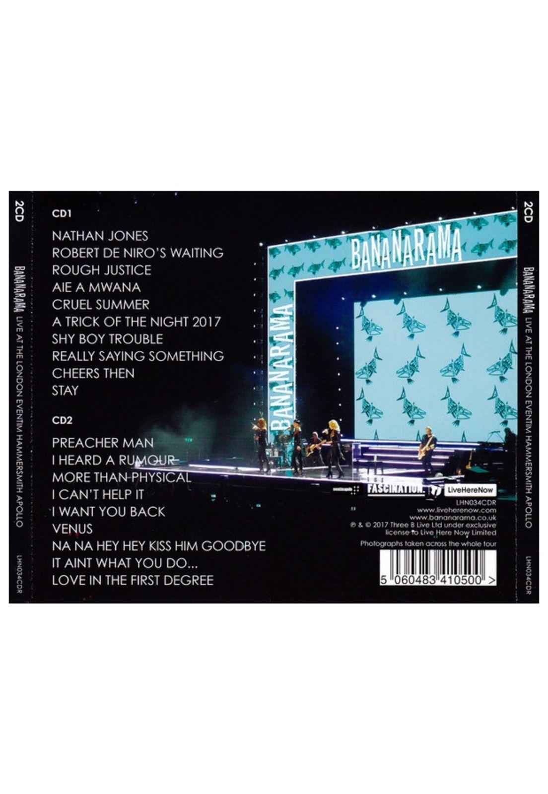 BANANARAMA - LIVE AT THE LONDON EVENTIM HAMMERSMITH APOLLO (2CD) | CD-1