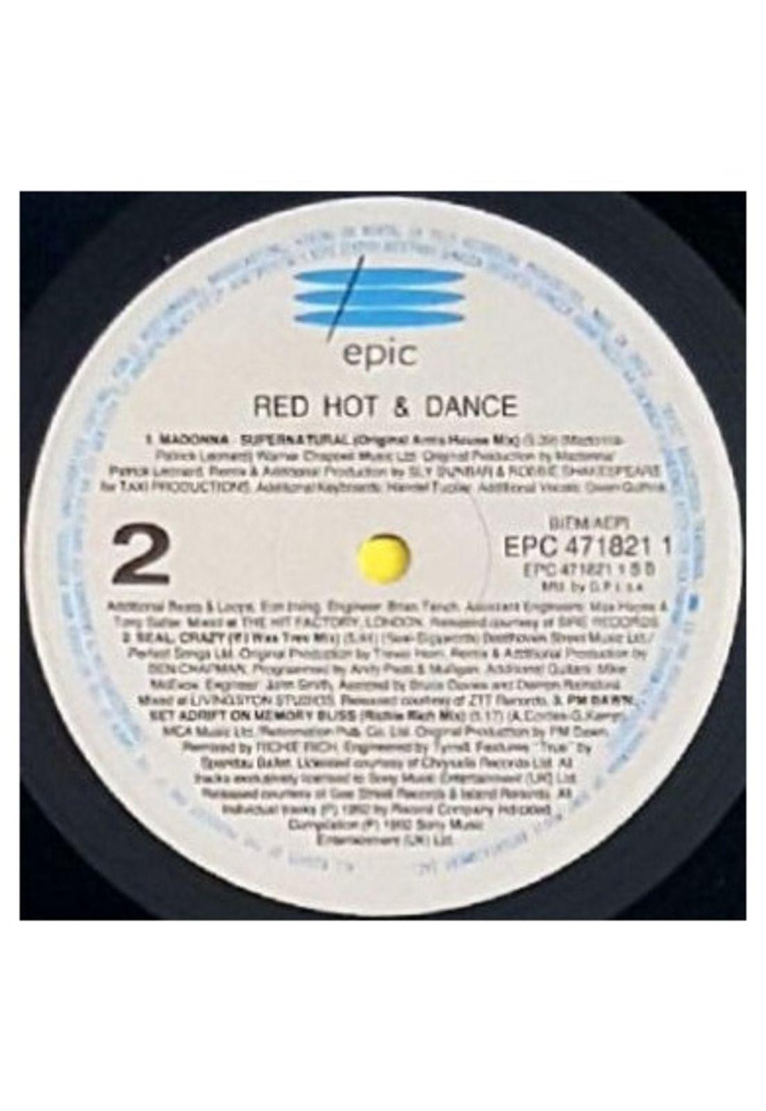 RED HOT+DANCE - VARIOUS ARTIST (2LP) | VINILO USADO-3