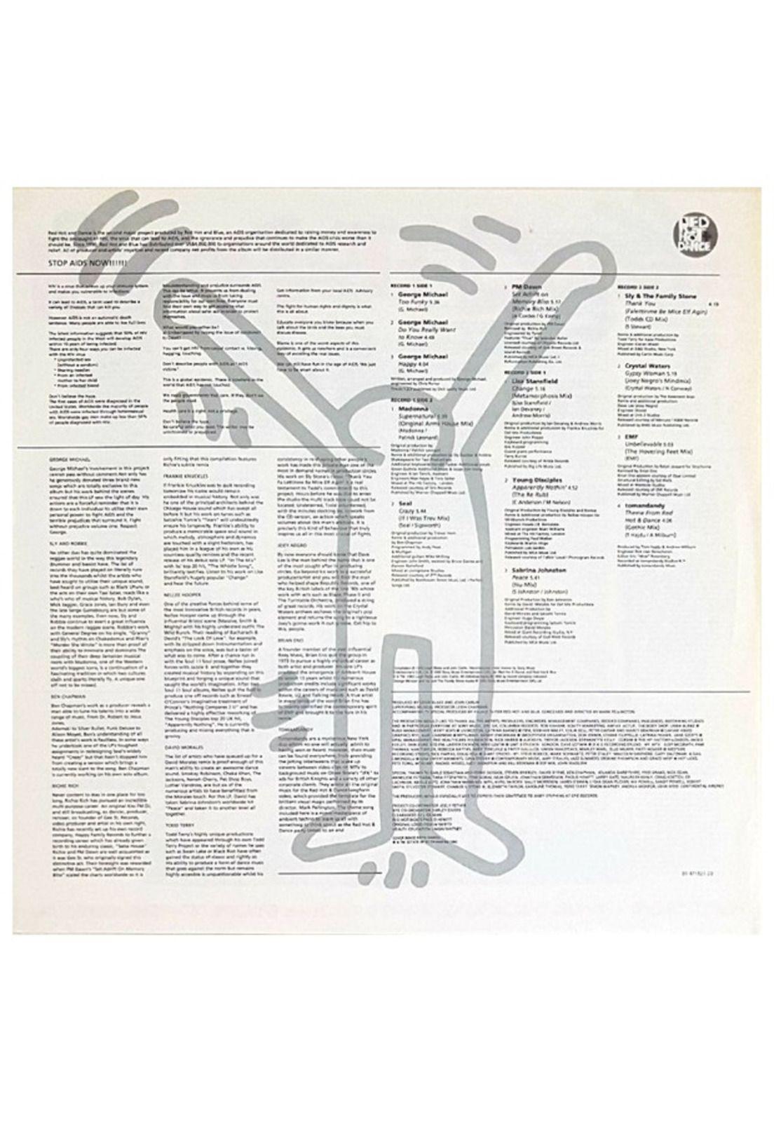 RED HOT+DANCE - VARIOUS ARTIST (2LP) | VINILO USADO-6