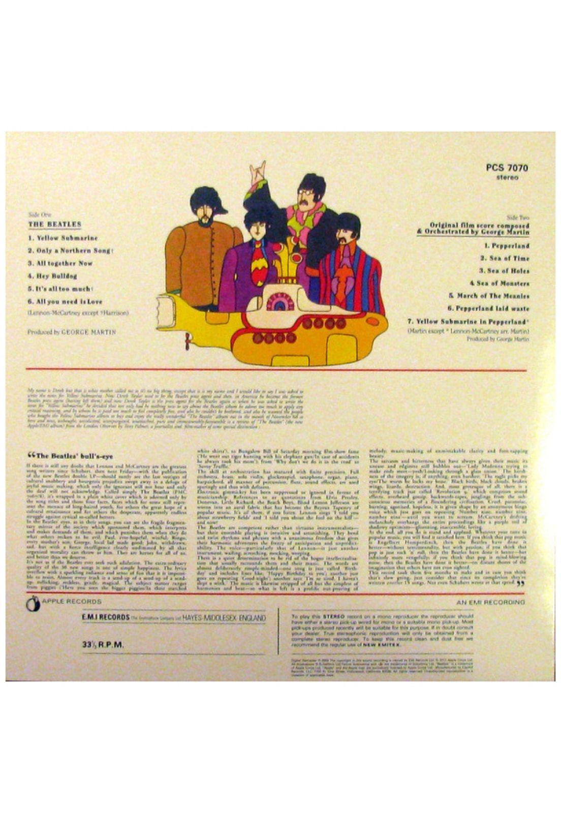 BEATLES - YELLOW SUBMARINE | VINILO-1