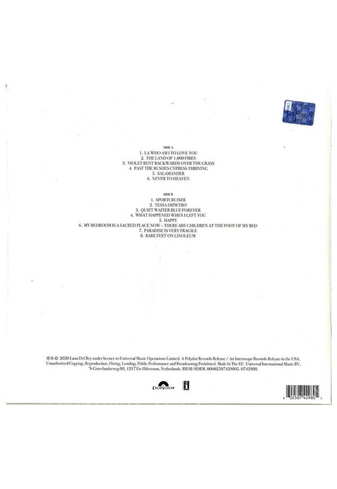 LANA DEL REY - VIOLET BENT BACKWARDS OVER THE GRASS | VINILO-5