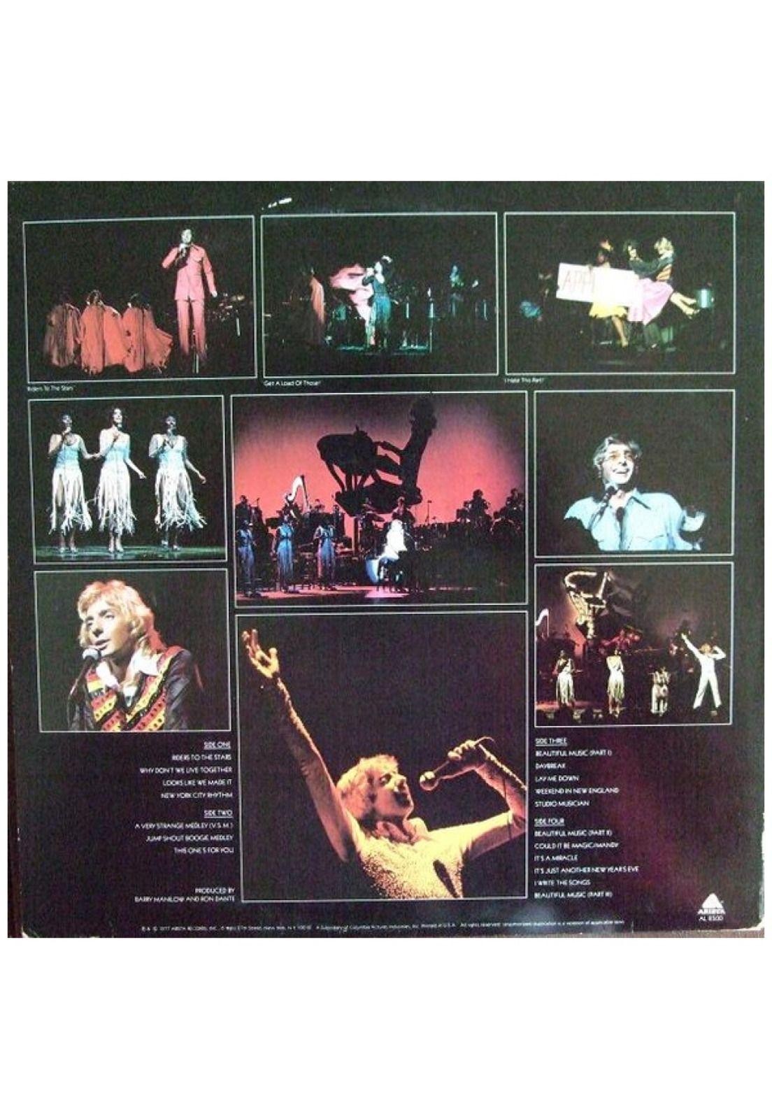 BARRY MANILOW - LIVE (2LP) | VINILO USADO-3