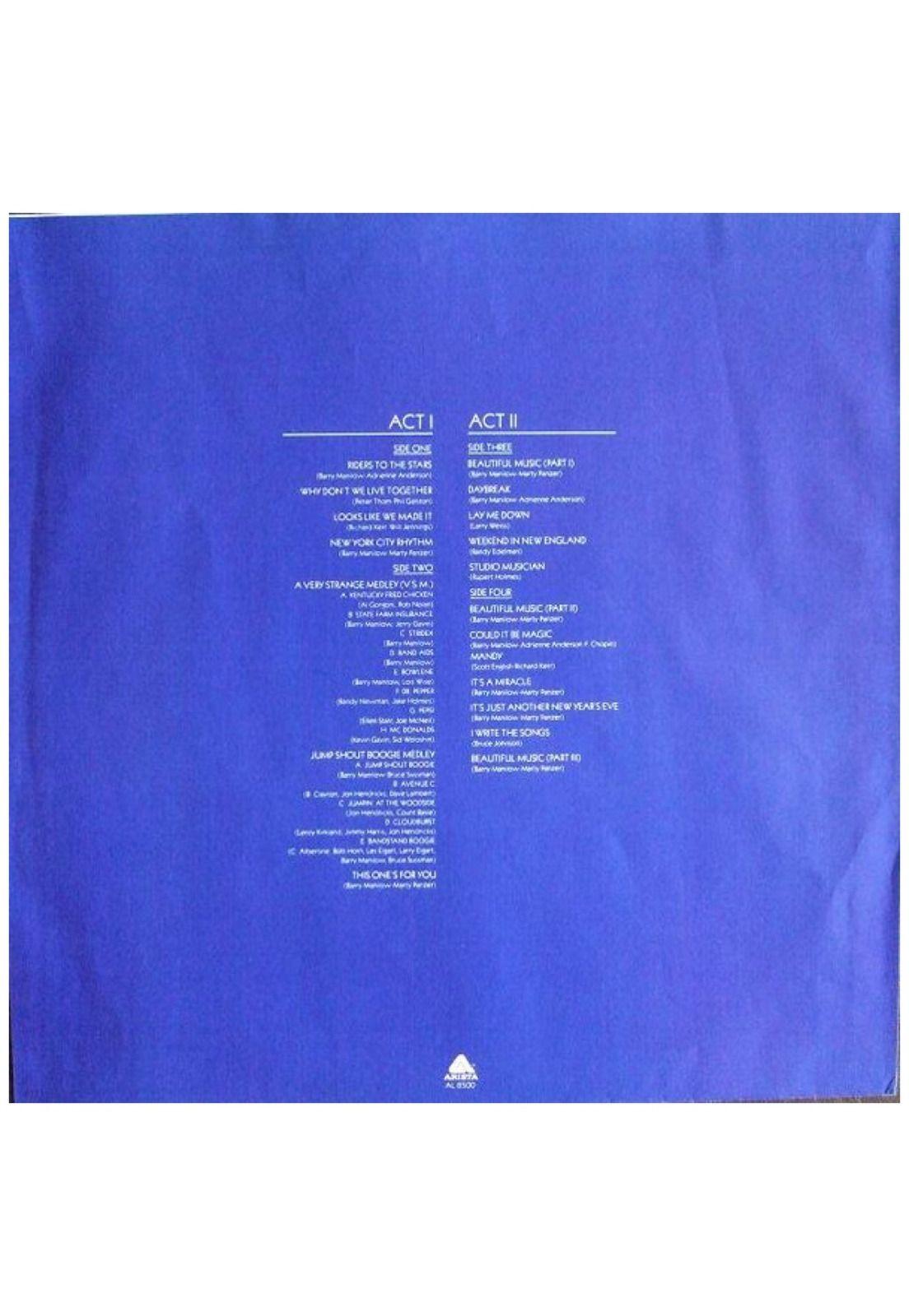 BARRY MANILOW - LIVE (2LP) | VINILO USADO-9