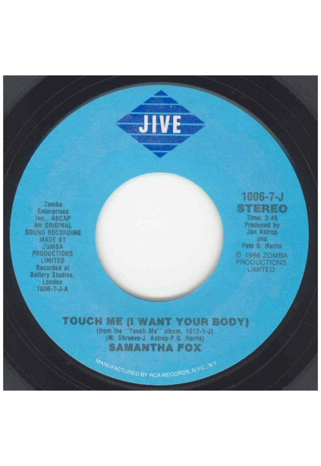 SAMANTHA FOX - TOUCH ME (I WANT YOUR BODY) | 7" SINGLE USADO-6