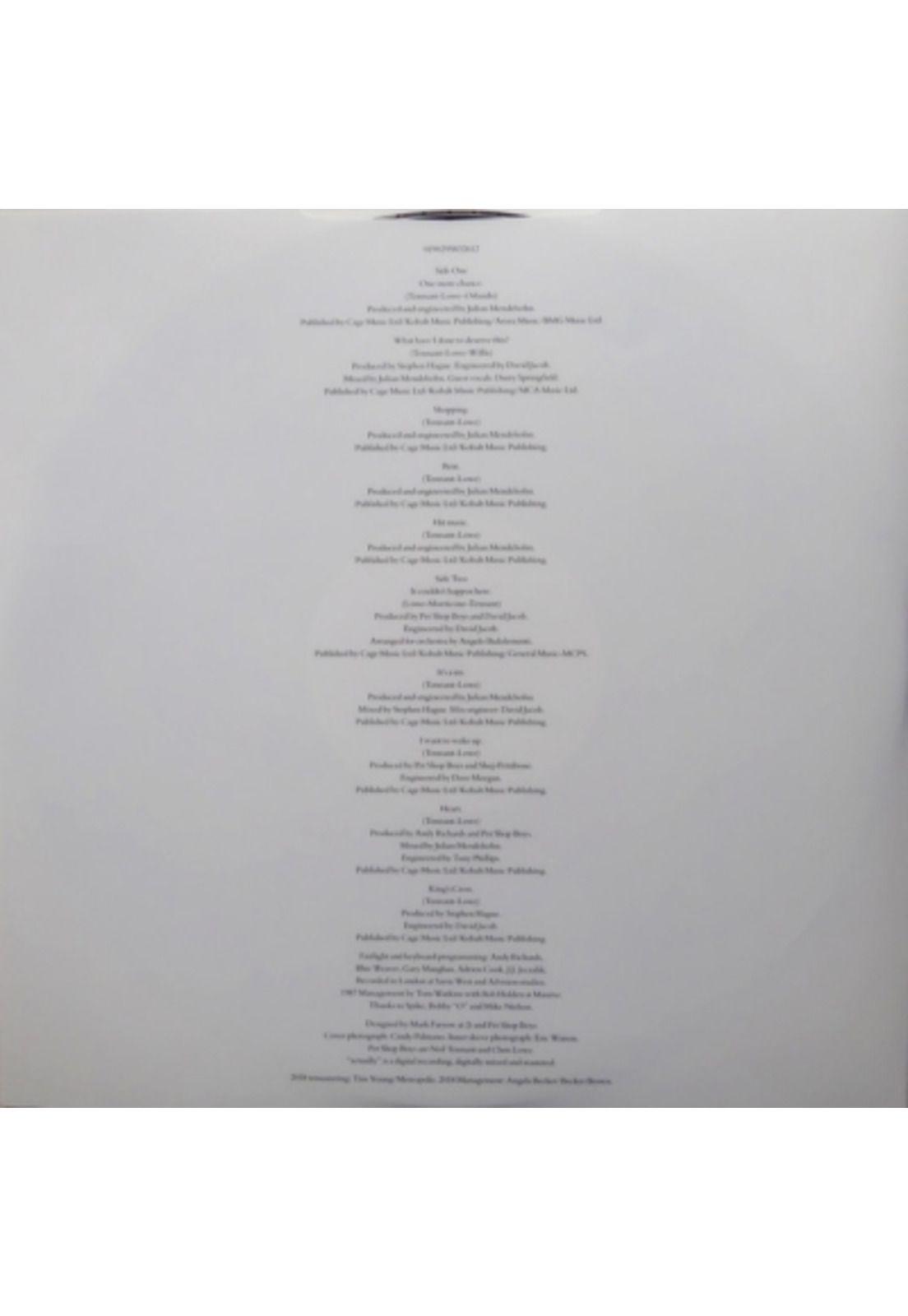 PET SHOP BOYS - ACTUALLY | VINILO-3