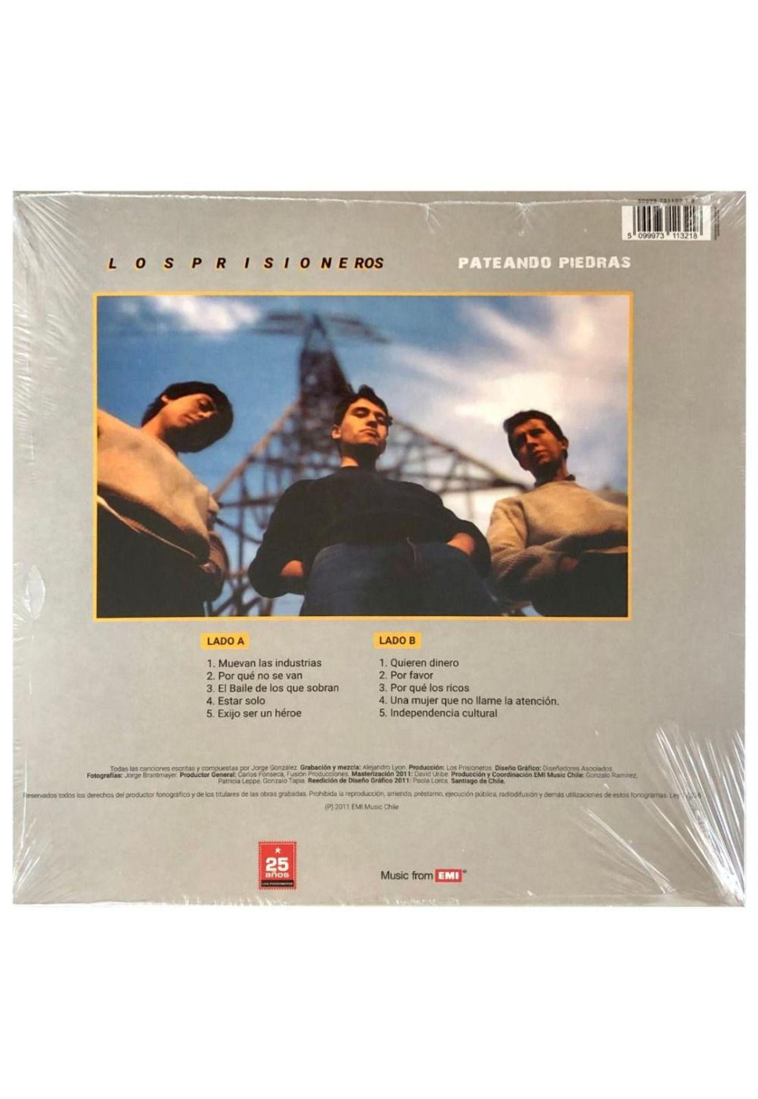 LOS PRISIONEROS - PATEANDO PIEDRAS | VINILO-1