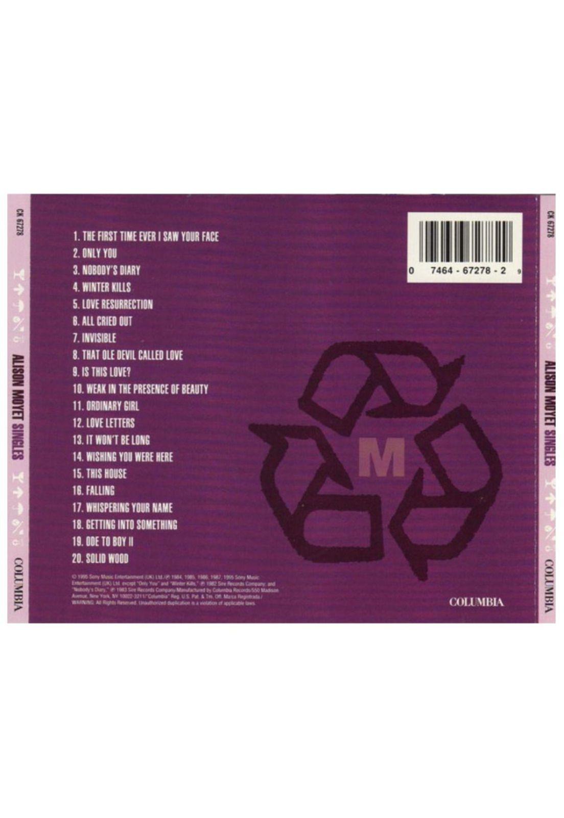 ALISON MOYET - SINGLES | CD-1