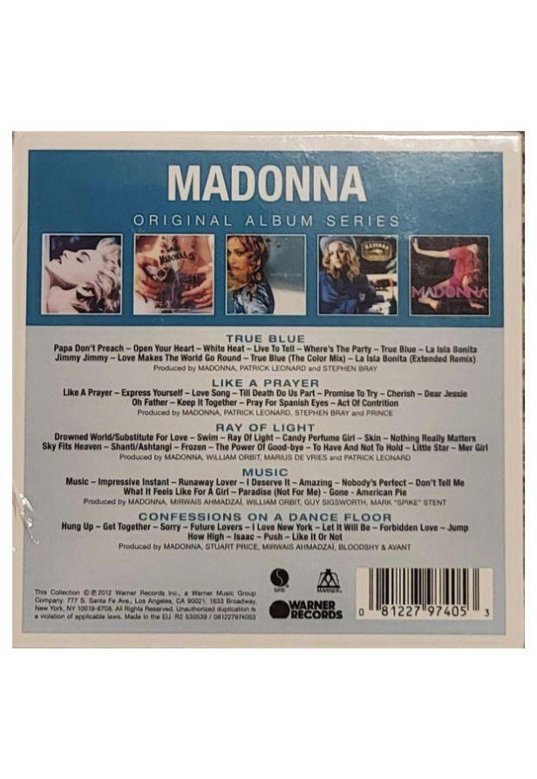 MADONNA - ORIGINAL ALBUMS SERIES (5CD) | CD-1