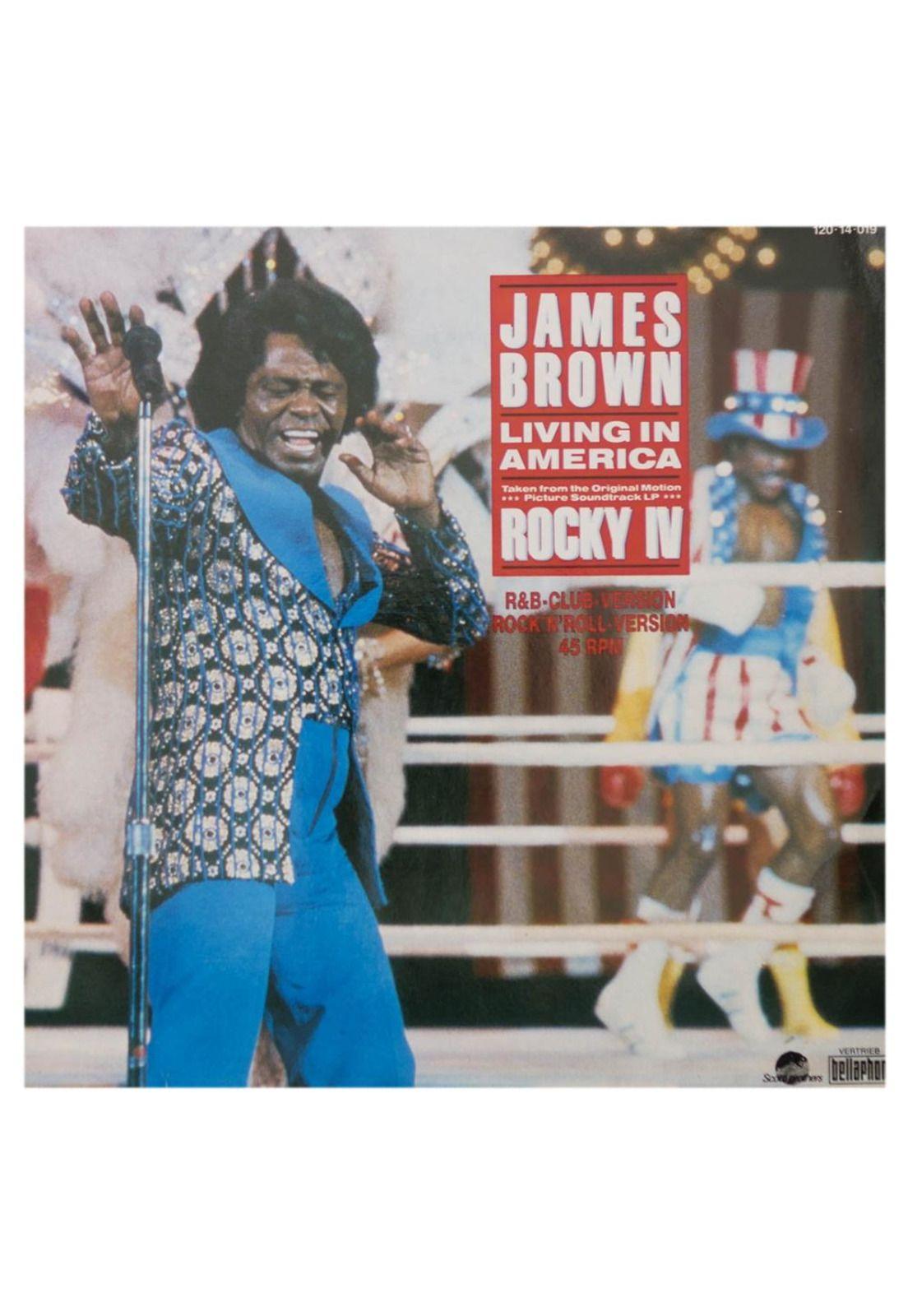 JAMES BROWN - LIVING IN AMERICA | 12" MAXI SINGLE USADO-0