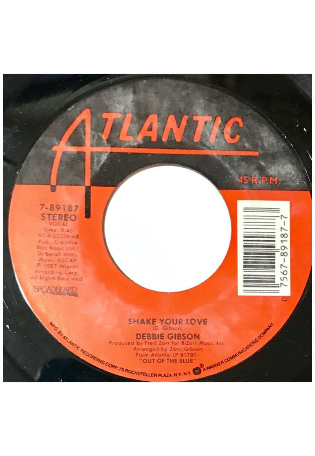 DEBBIE GIBSON - SHAKE YOUR LOVE | 7" SINGLE USADO-2