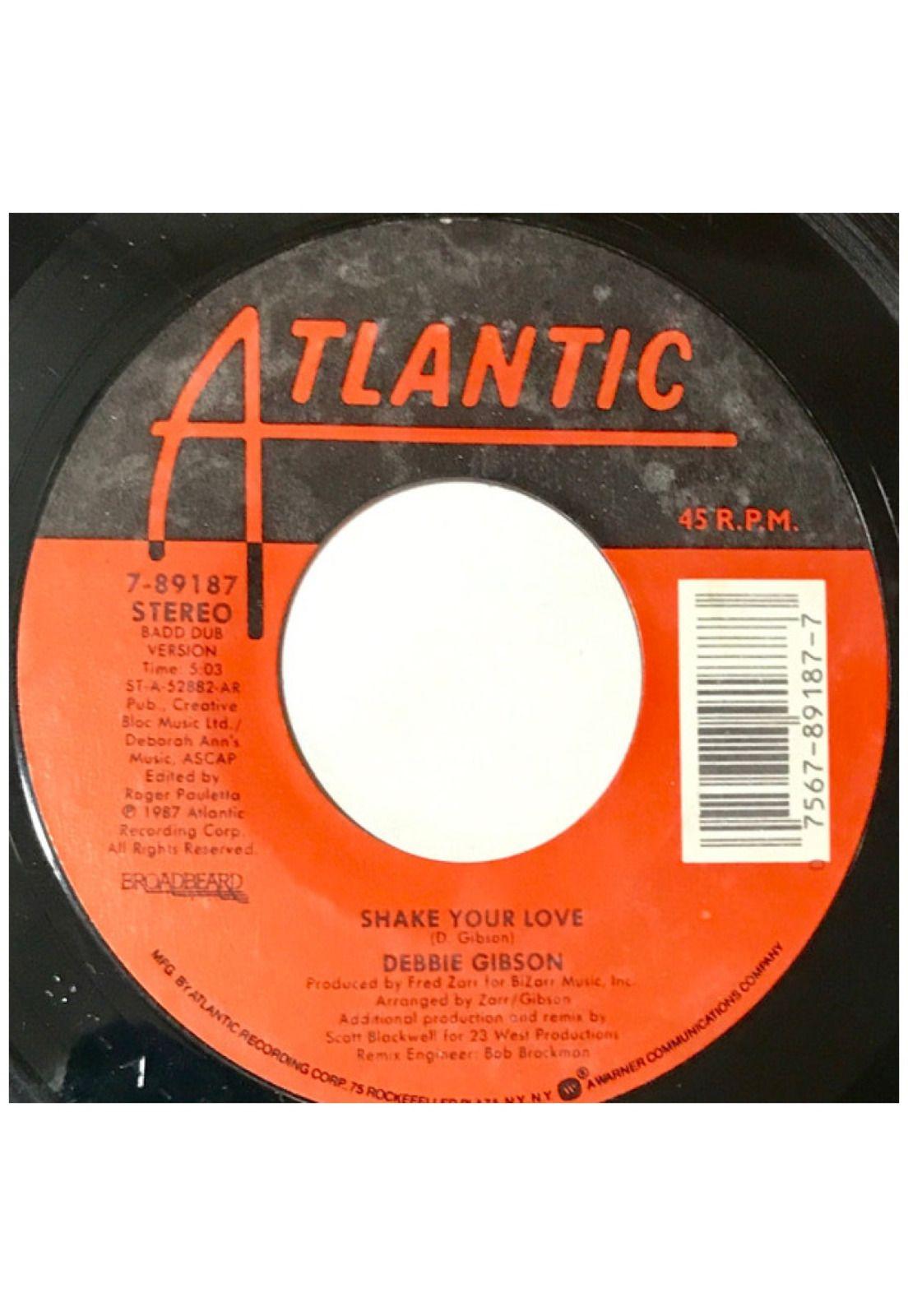 DEBBIE GIBSON - SHAKE YOUR LOVE | 7" SINGLE USADO-3