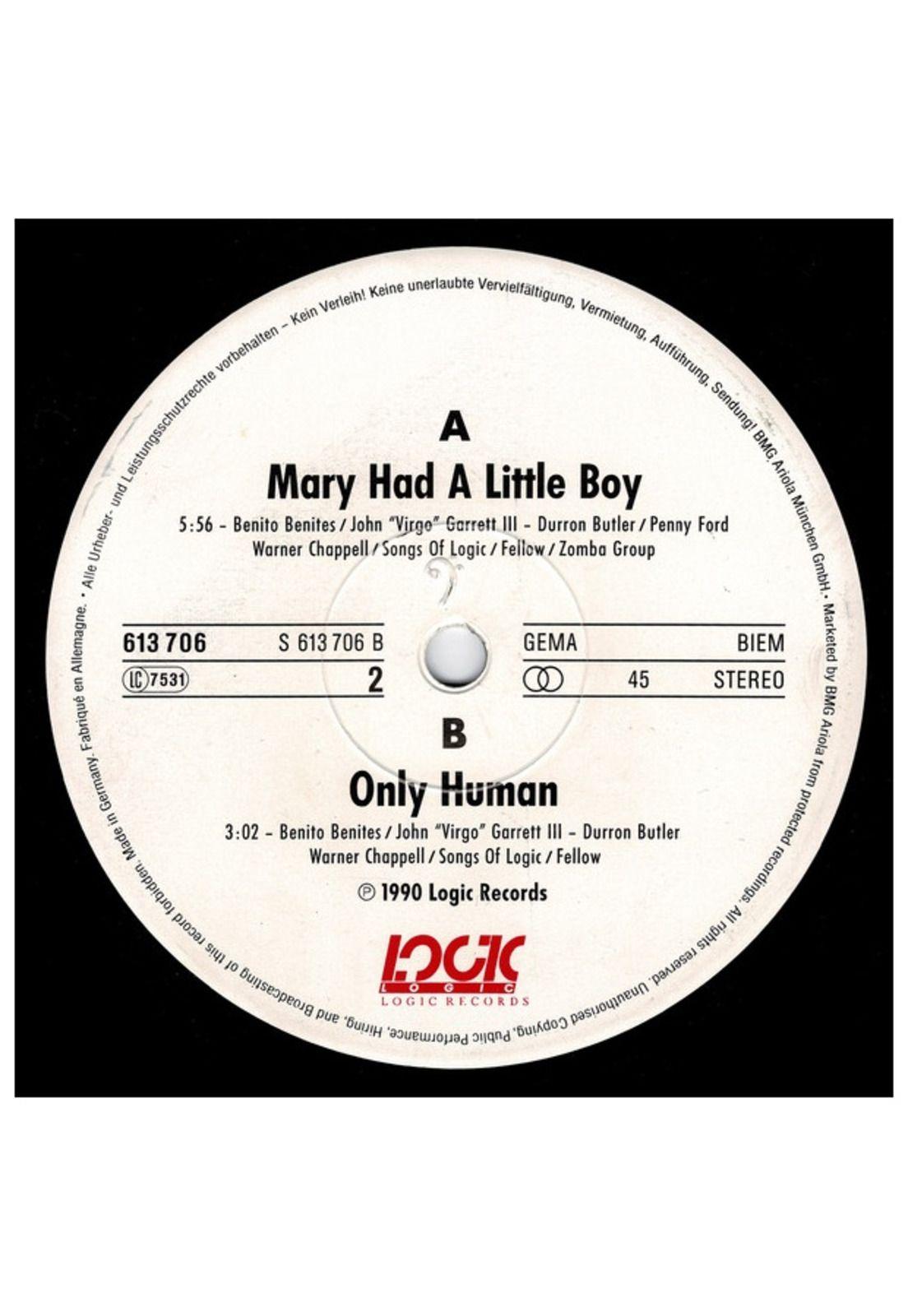 SNAP! - MARY HAD A LITTLE BOY | 12" MAXI SINGLE USADO-2