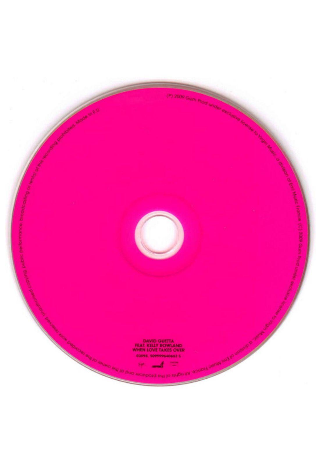 DAVID GUETTA FT. KELLY ROWLAND - WHEN LOVE TAKES OVER | CD SINGLE USADO-2