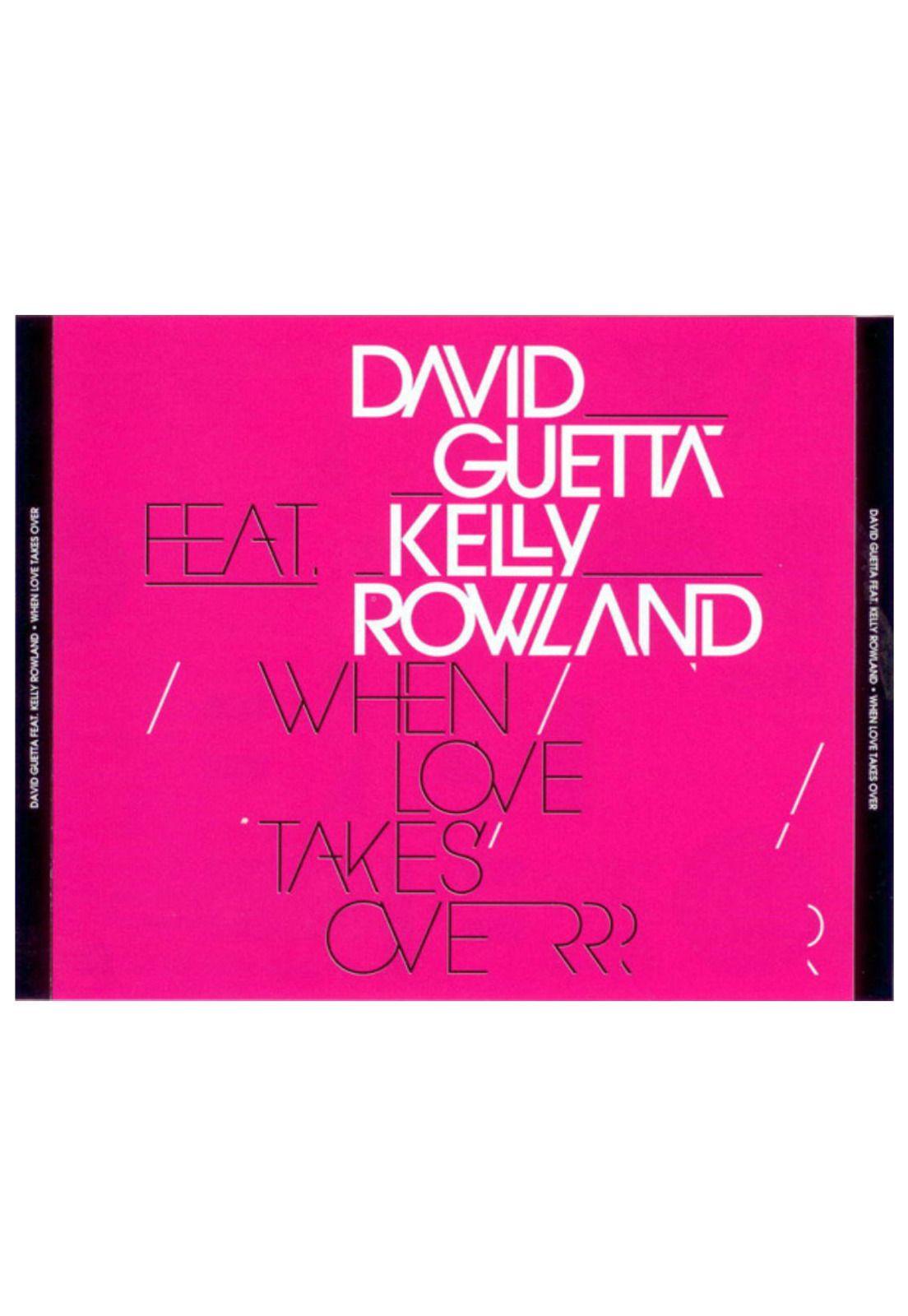 DAVID GUETTA FT. KELLY ROWLAND - WHEN LOVE TAKES OVER | CD SINGLE USADO-3