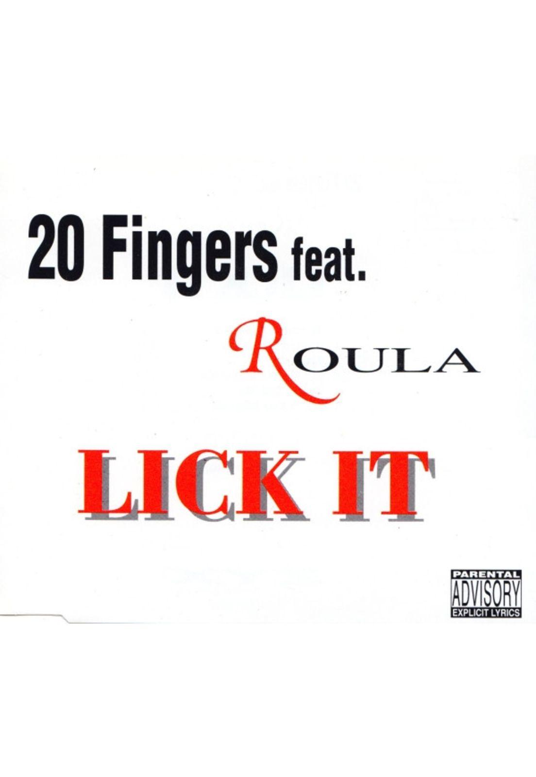 20 FINGERS feat. ROULA - LICK IT | CD SINGLE USADO-0