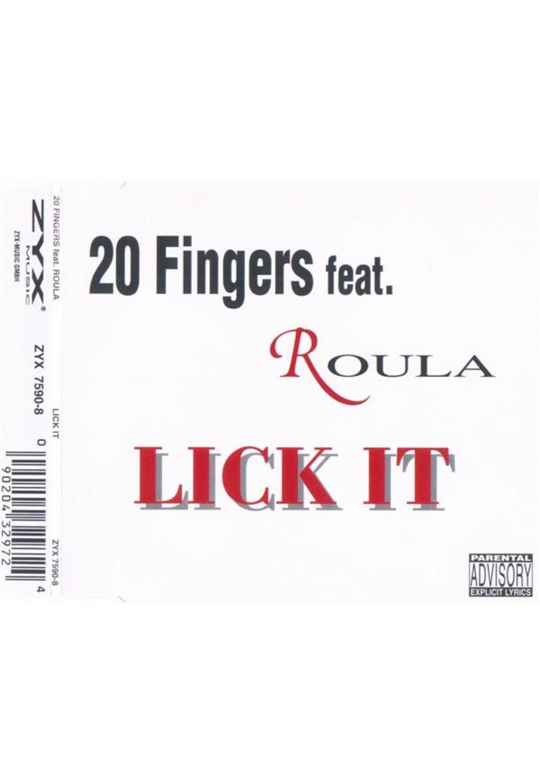 20 FINGERS feat. ROULA - LICK IT | CD SINGLE USADO-1