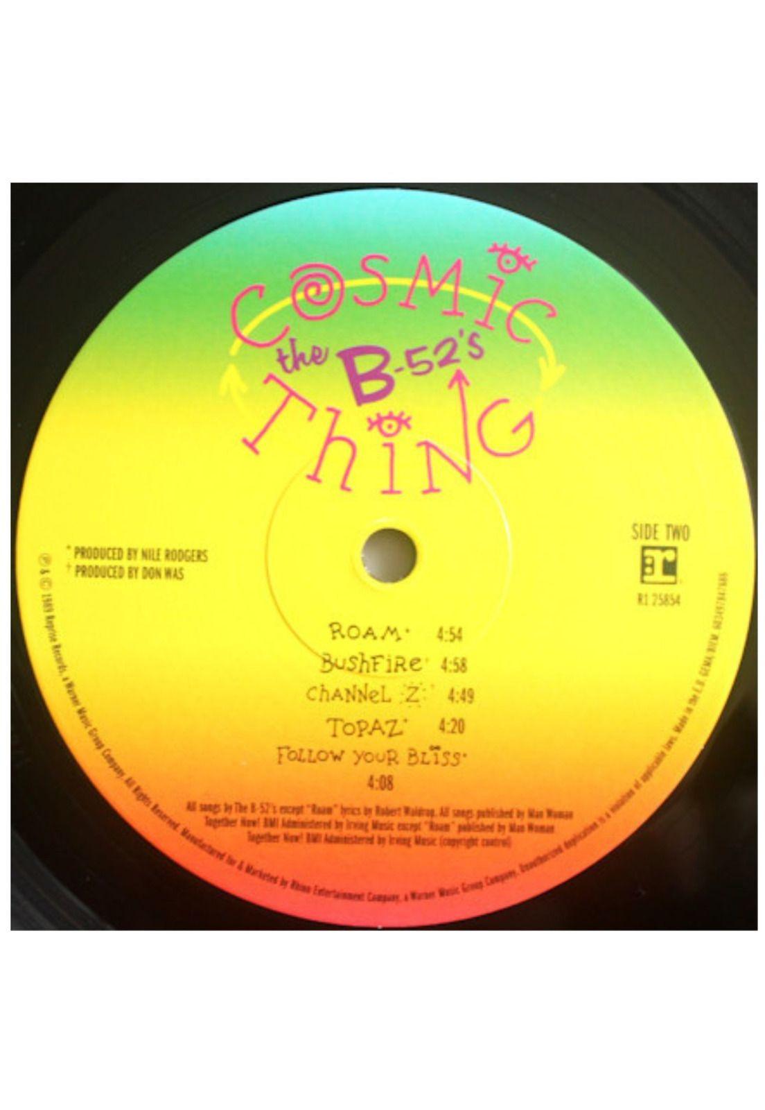 B52S - COSMIC THING VINILO-2