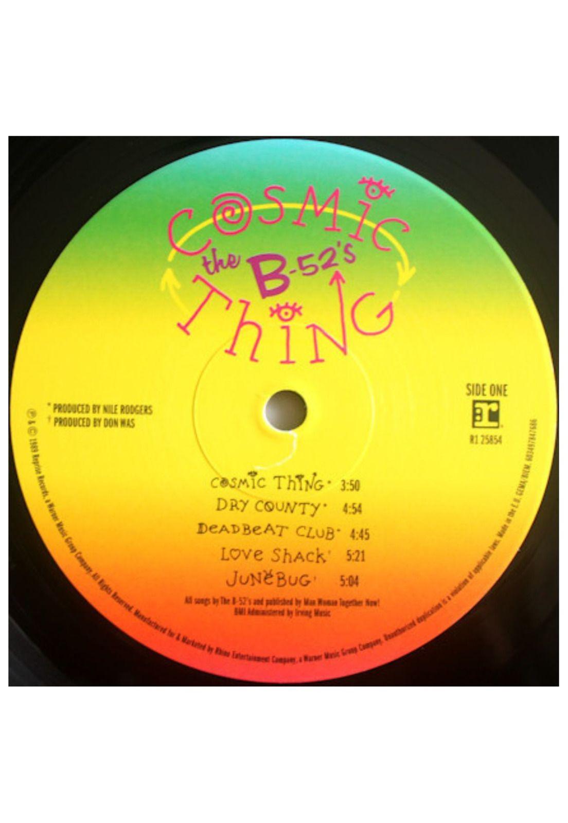 B52S - COSMIC THING VINILO-3