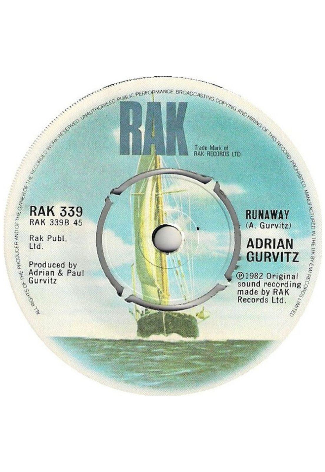 ADRAIN GURVITZ - CLASSIC | 7" SINGLE USADO-3