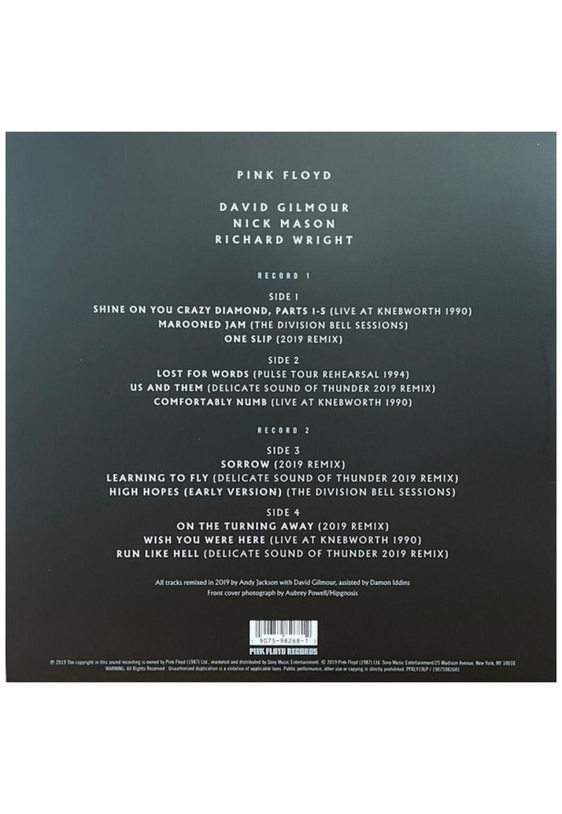 PINK FLOYD  - THE LATER YEARS 1987-2019 (2LP) | VINILO-3