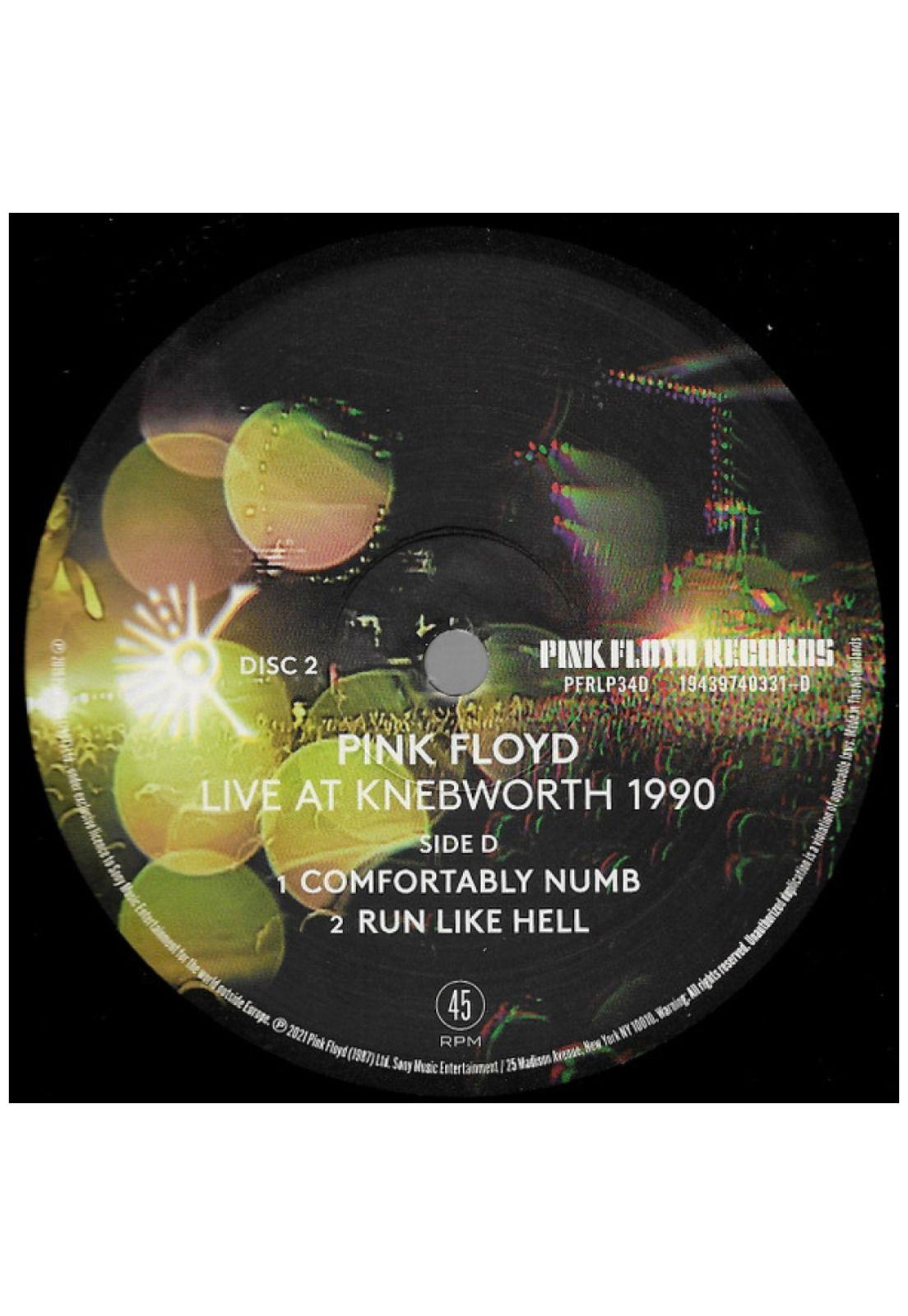 PINK FLOYD - LIVE AT KNEBWORTH 1990
 (2LP) | VINILO-7