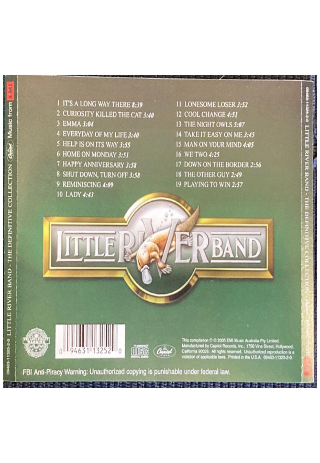 LITTLE RIVER BAND - THE DEFINITIVE COLLECTION | CD USADO-1