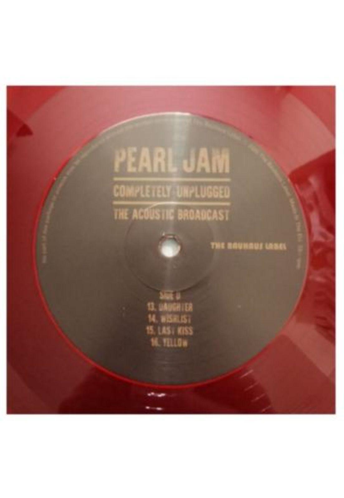 PEARL JAM - COMPLETELY UNPLUGGED (2LP)(RED VINYL)| VINILO-6