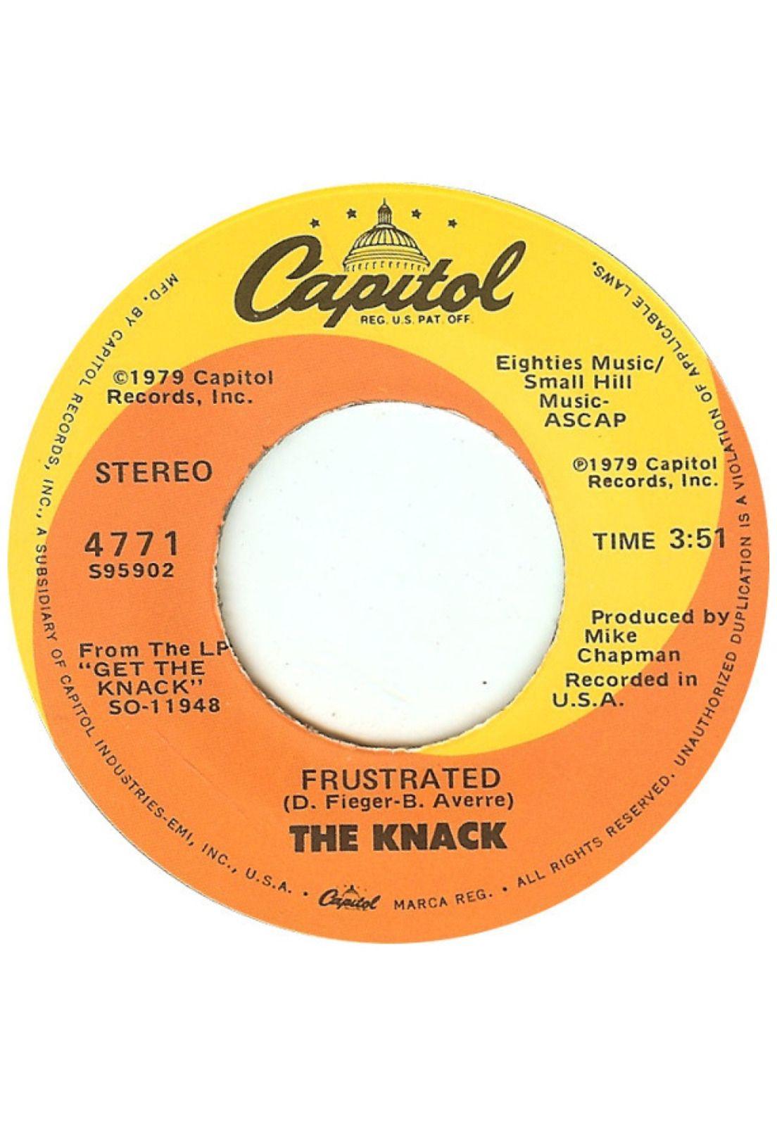 THE KNACK - GOOD GIRLS DON'T | 7" SINGLE USADO-2