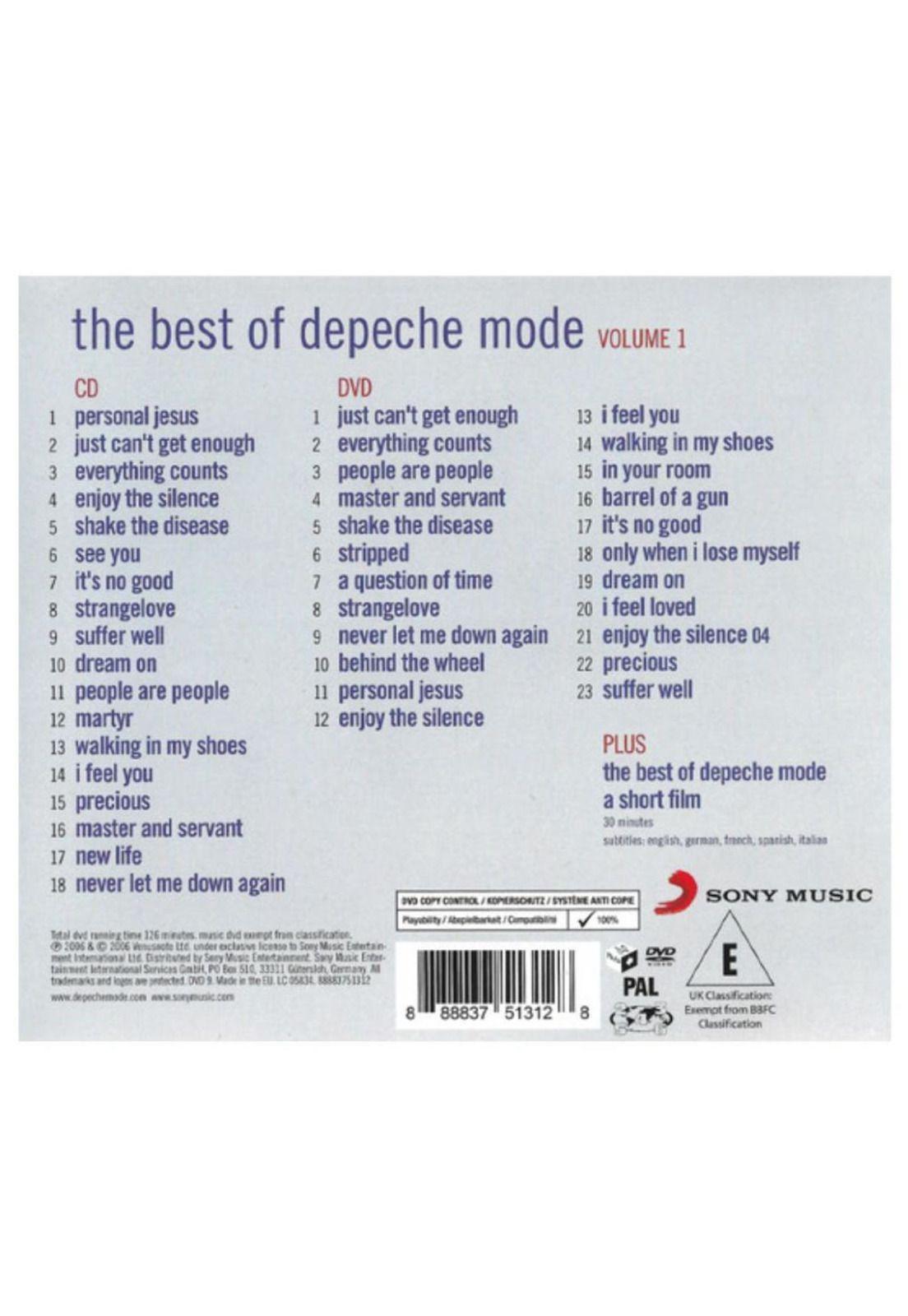 DEPECHE MODE - BEST OF VOL.1 (CD+DVD) | CD-1