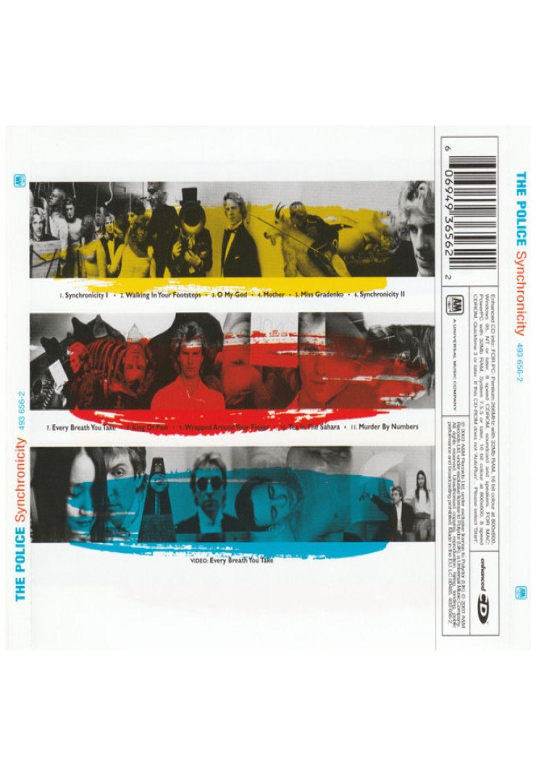 POLICE - SYNCHRONICITY (BONUS: VIDEO EVERY BREATH YOU TAKE)  | CD-3
