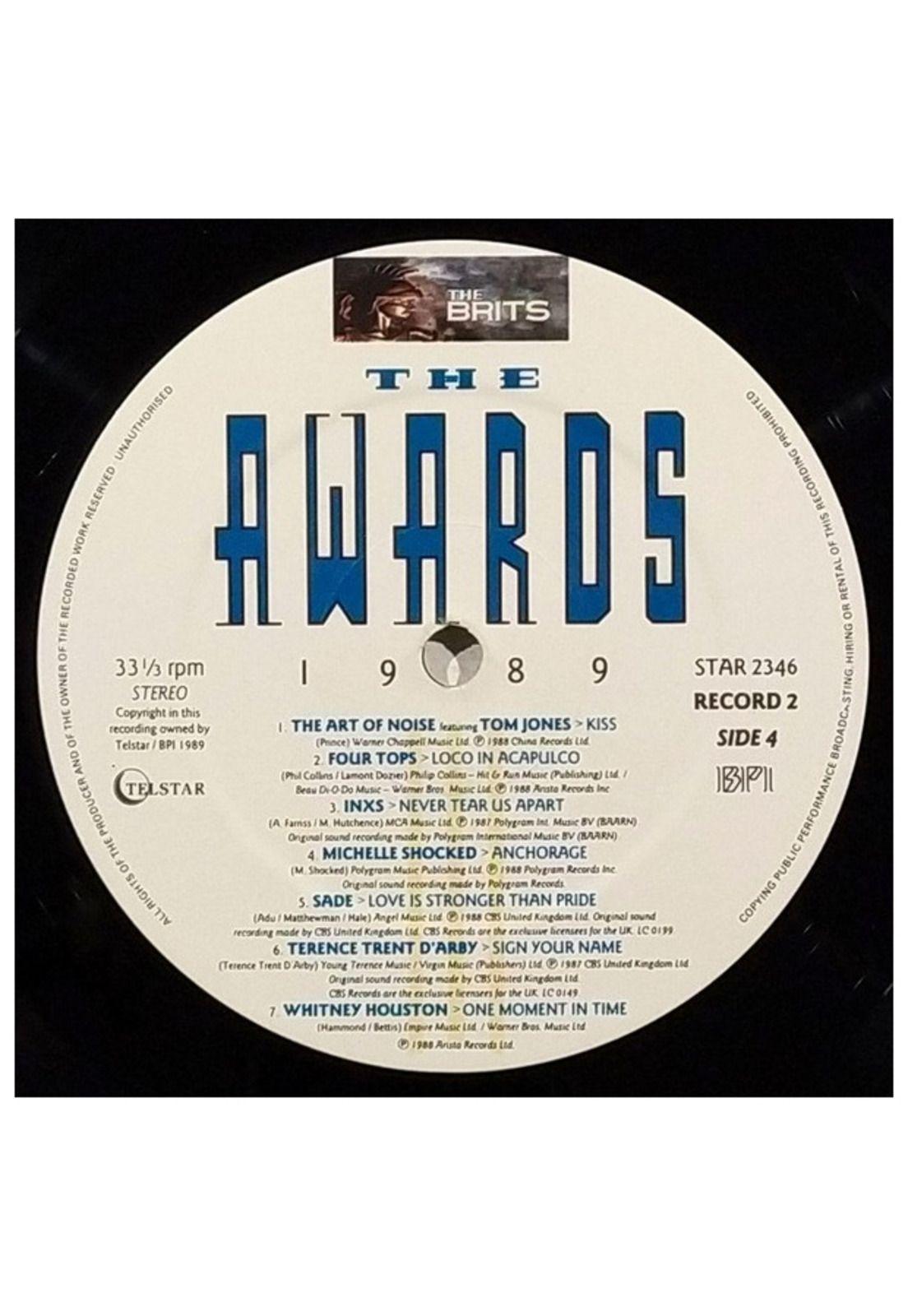 THE AWARDS 1989 - THE DEFINITIVE ALBUM THE BRITS AWARDS 1989 (2LP) | VINILO USADO-7