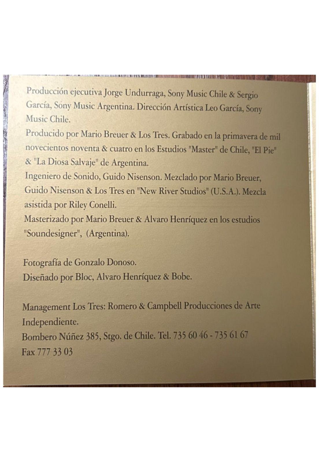 LOS TRES - LA ESPADA Y LA PARED | CD-7