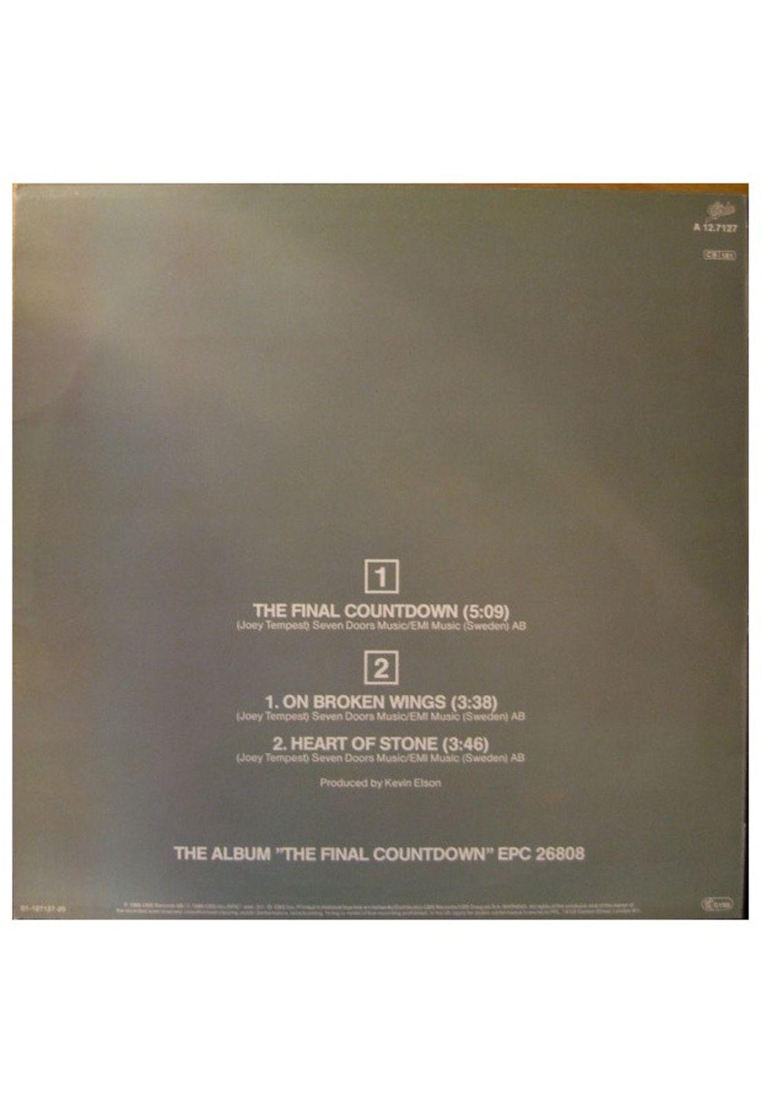 EUROPE - THE FINAL COUNTDOWN | 12" MAXI SINGLE VINILO USADO-3
