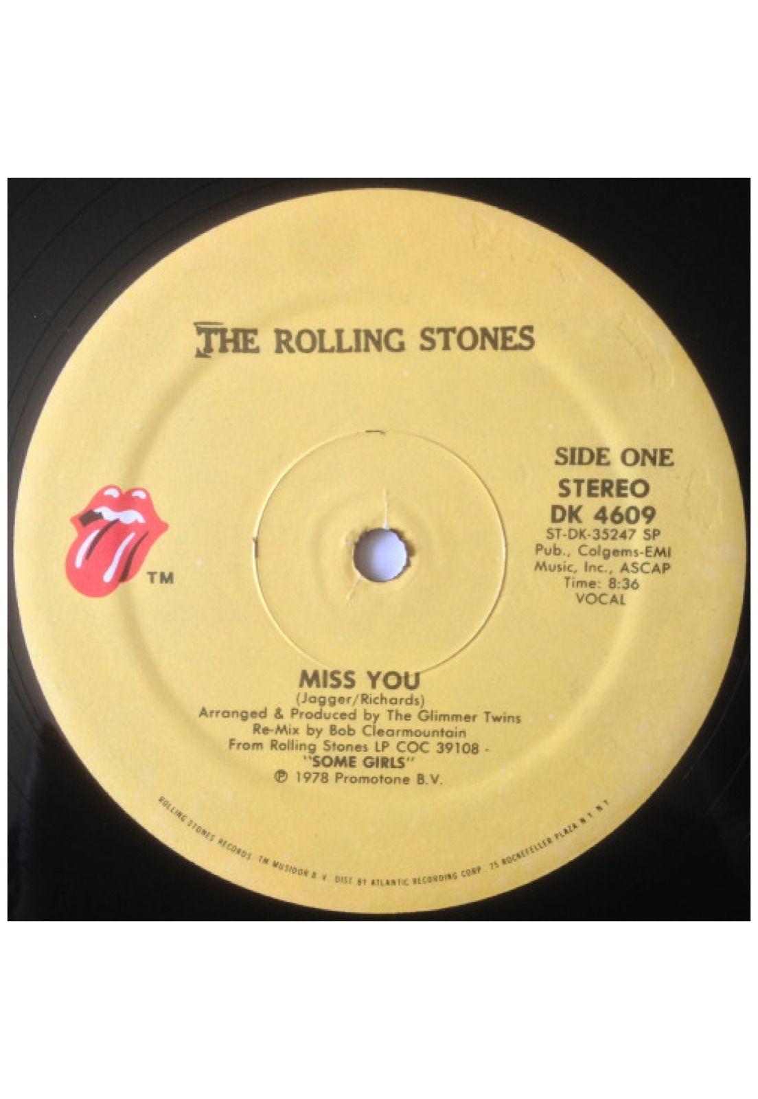 ROLLING STONES - MISS YOU | 12" MAXI SINGLE VINILO USADO-2