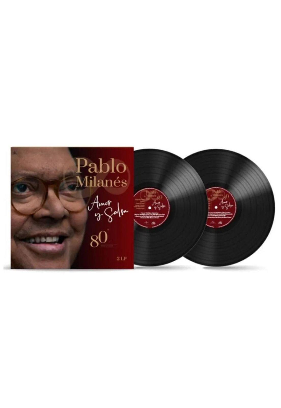 PABLO MILANES - AMOR Y SALSA (80 ANIVERSARIO) (2LP) | VINILO-2