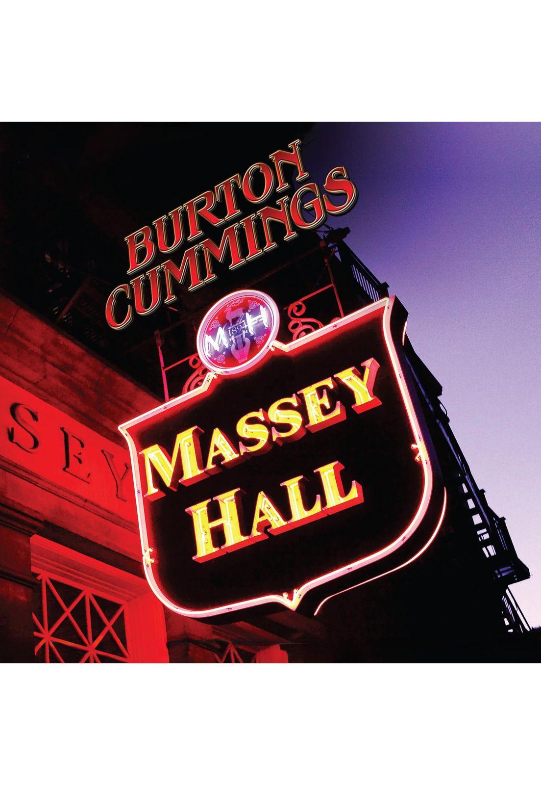 BURTON CUMMINGS - MASSEY HALL: LIVE IN TORONTO (2LP) (RED VINYL) | VINILO-0