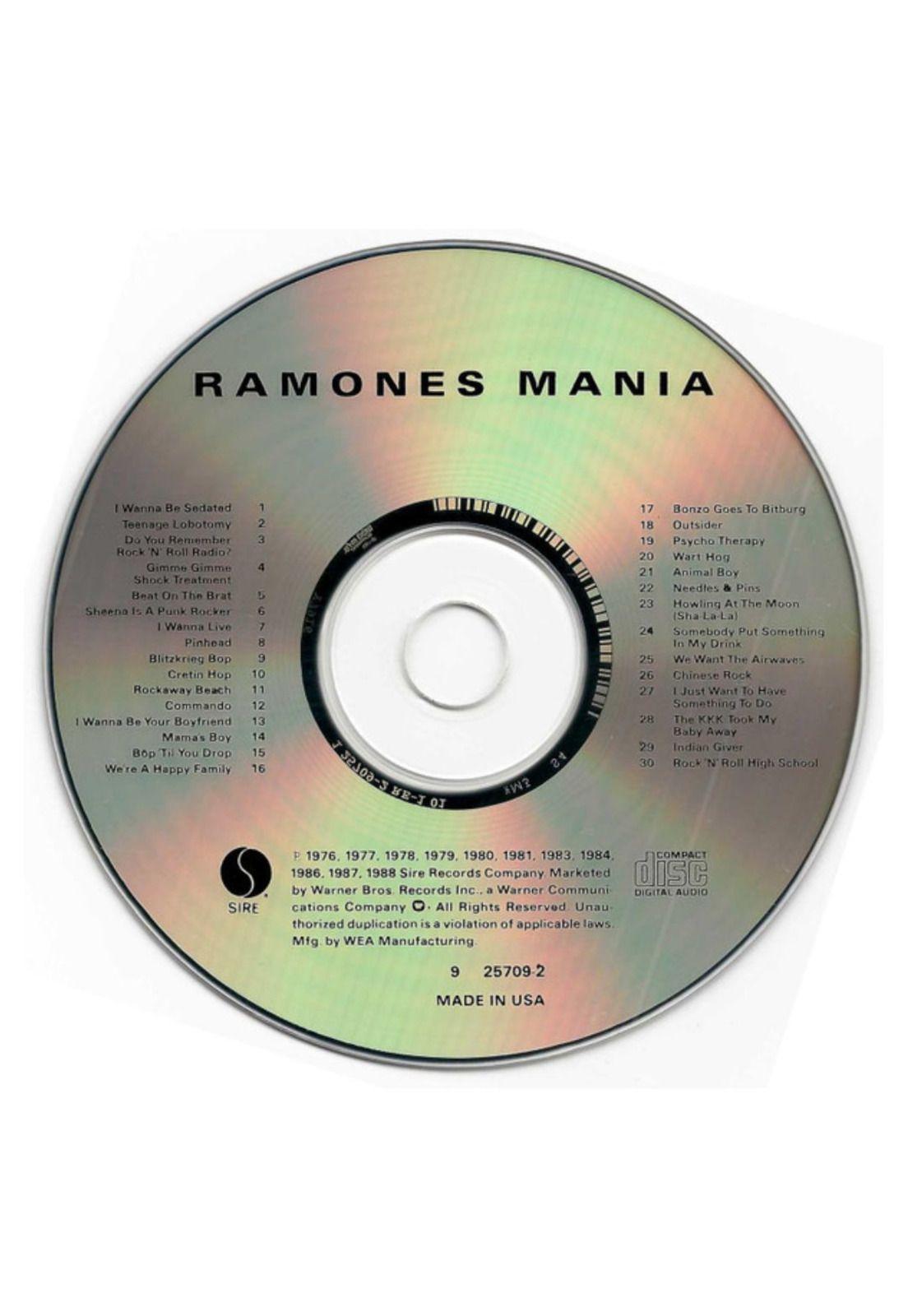 RAMONES - RAMONES MANIA | CD USADO-2