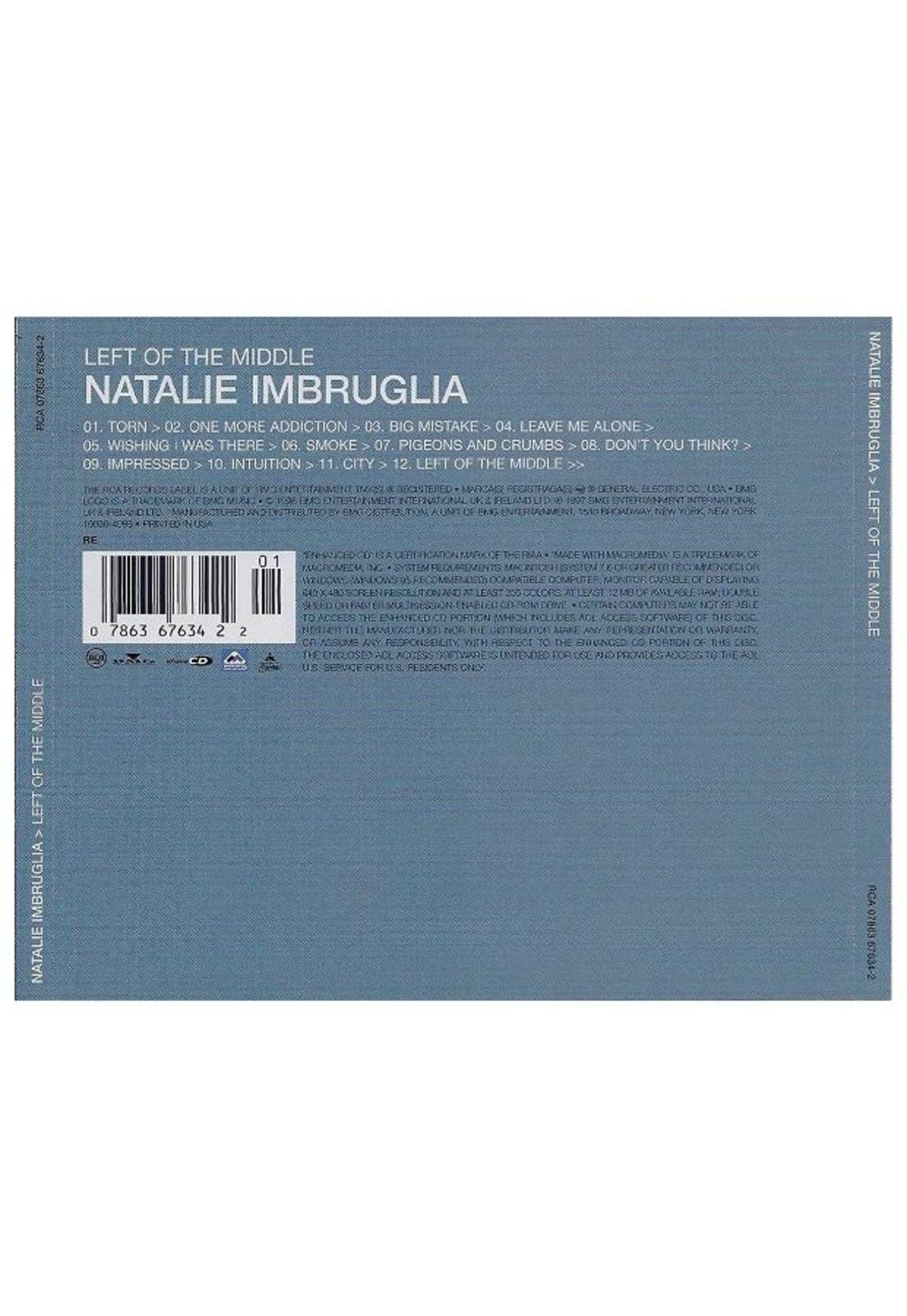 NATALIE IMBRUGLIA - LEFT OF THE MIDDLE | CD USADO-1