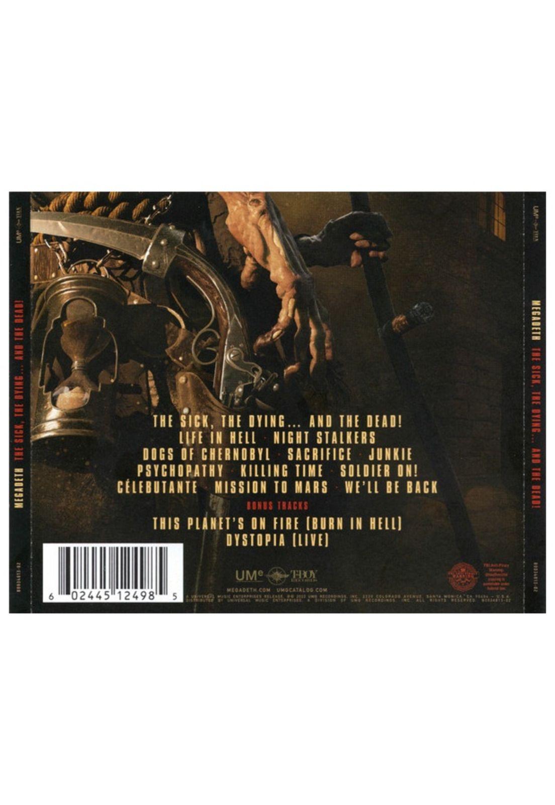 MEGADETH - THE SICK. THE DYING... AND THE DEAD! | CD-1