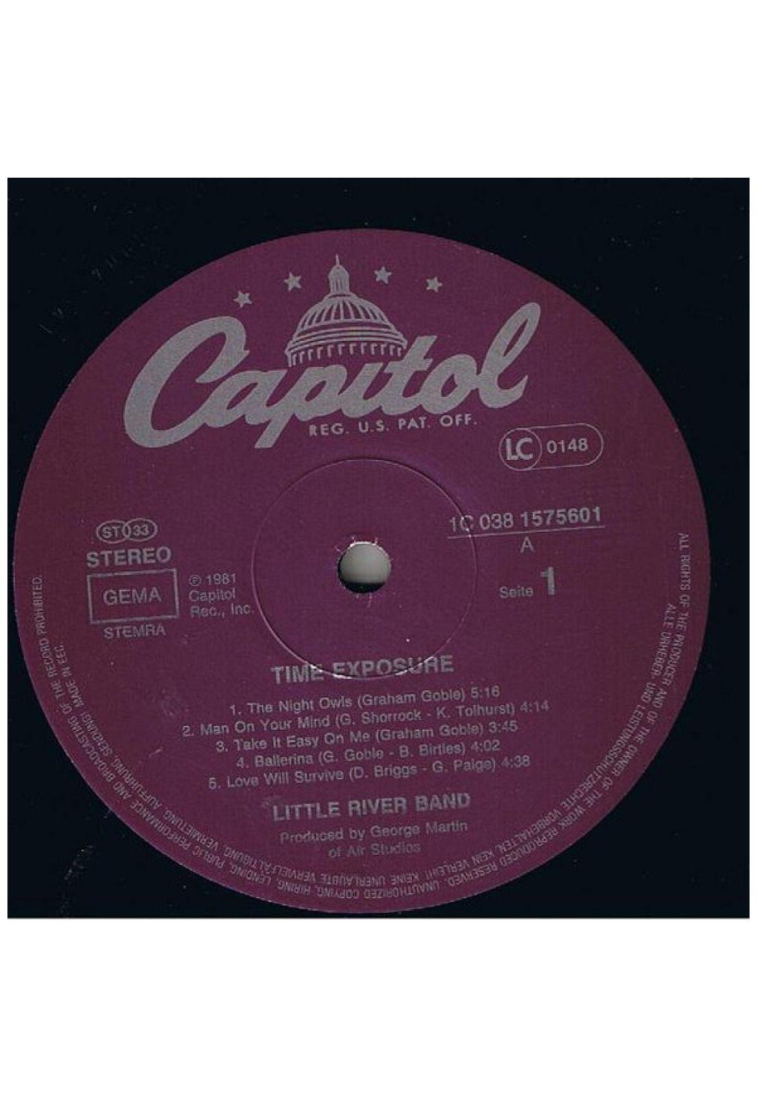 LITTLE RIVER BAND - TIME EXPOSURE | VINILO USADO-2