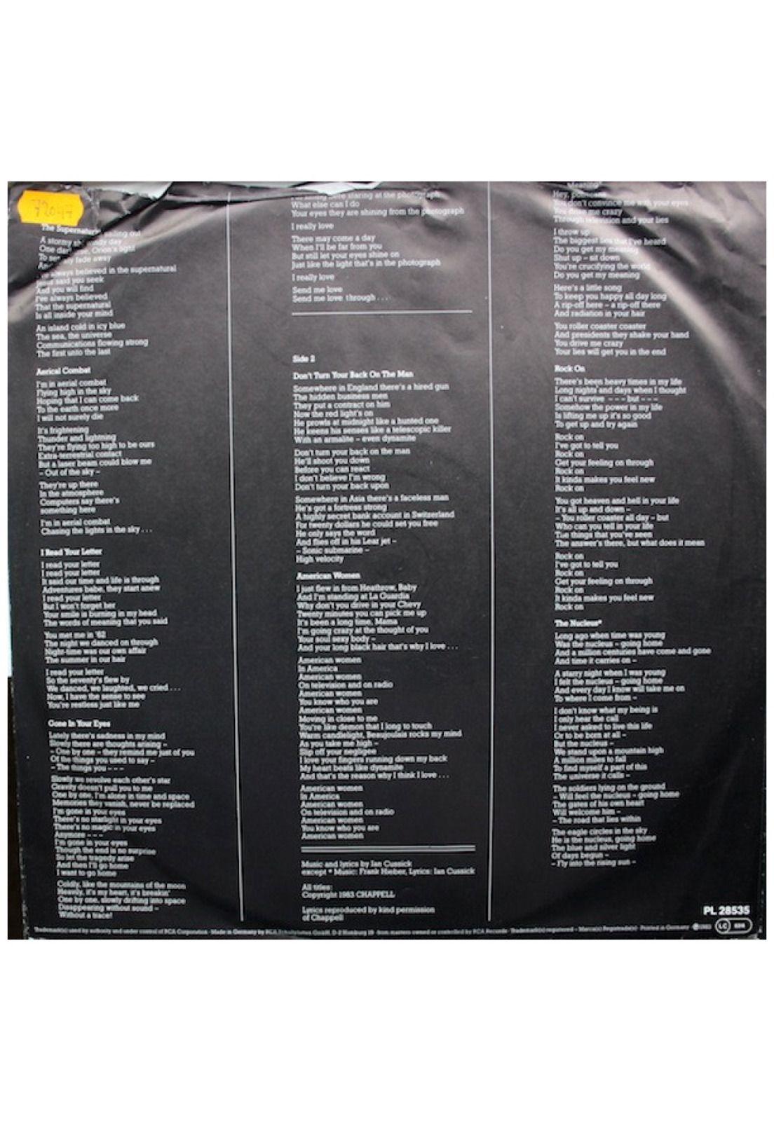 IAN CUSSICK - DANGER IN THE AIR | VINILO USADO-5