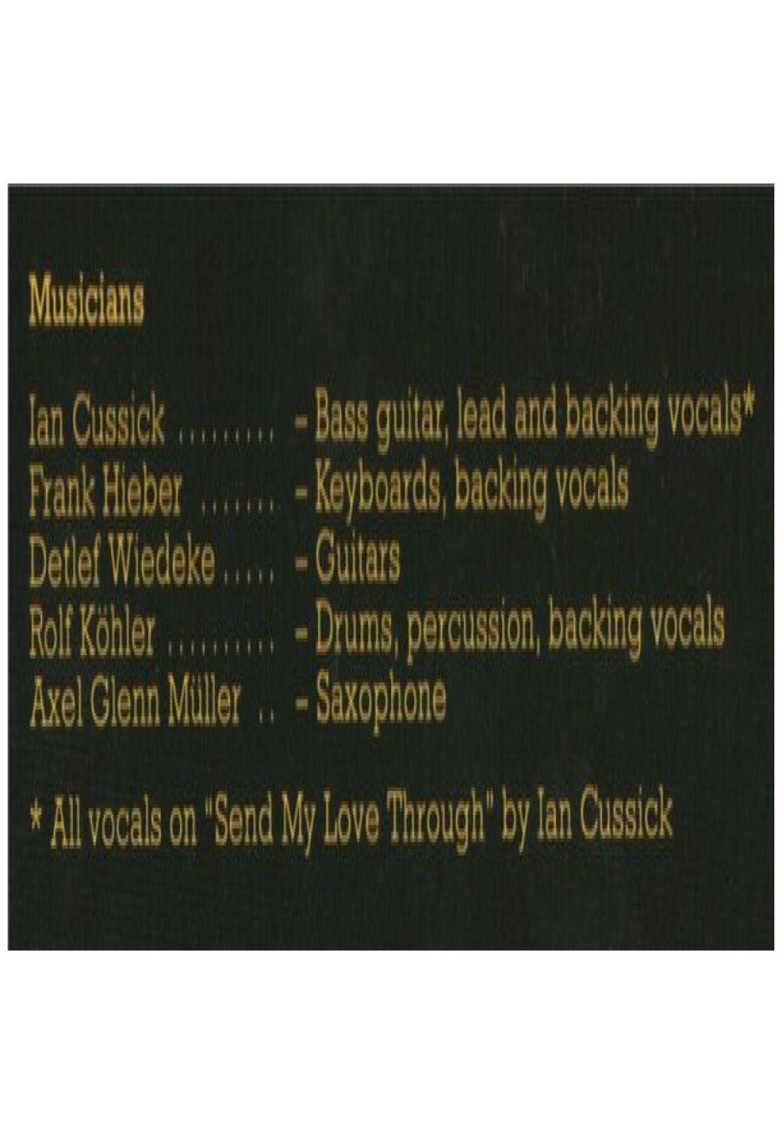 IAN CUSSICK - DANGER IN THE AIR | VINILO USADO-6